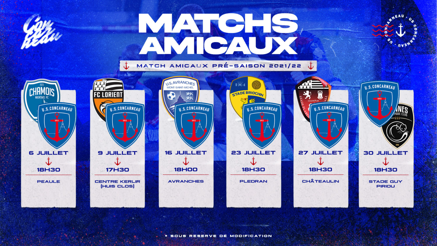 Match shop amicaux football